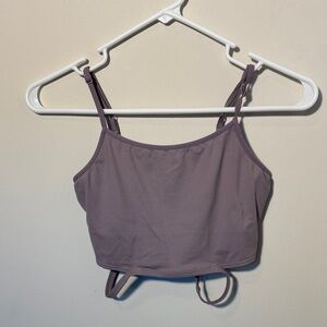 ALO Yoga Purple Sports Bra / Crop Tank - S